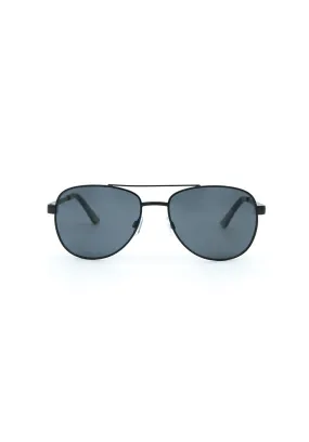 Men's Classic Aviator Sunglasses in Black - B0020S