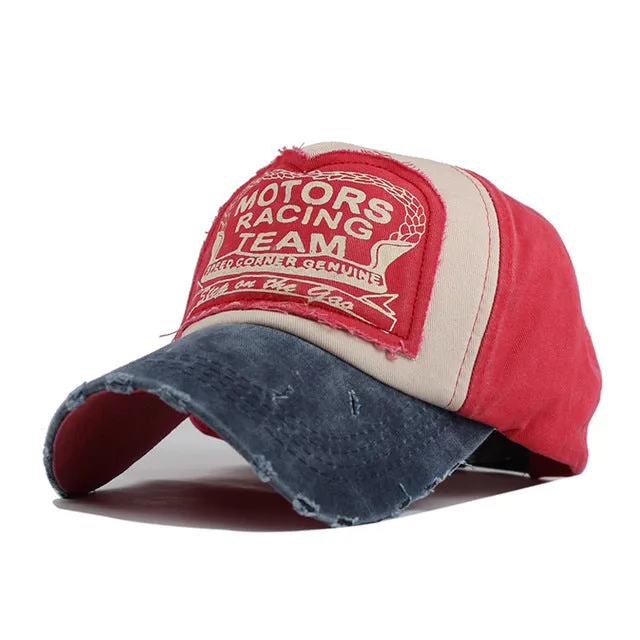 Men's Vintage Racing Team Baseball Cap