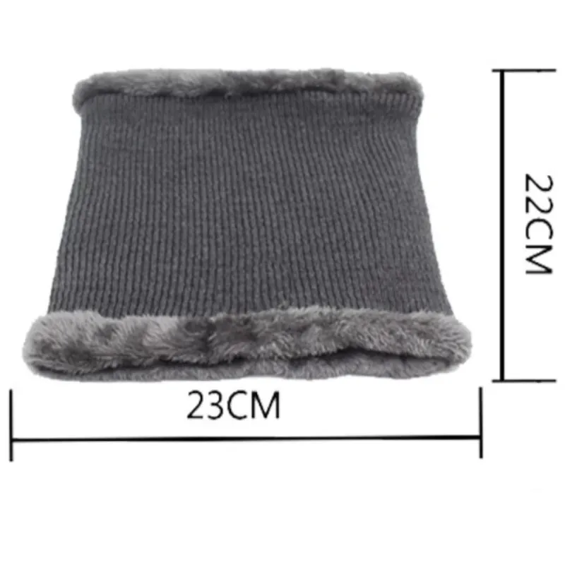 Men's Winter Beanie Hat or Neck Scarf Tube