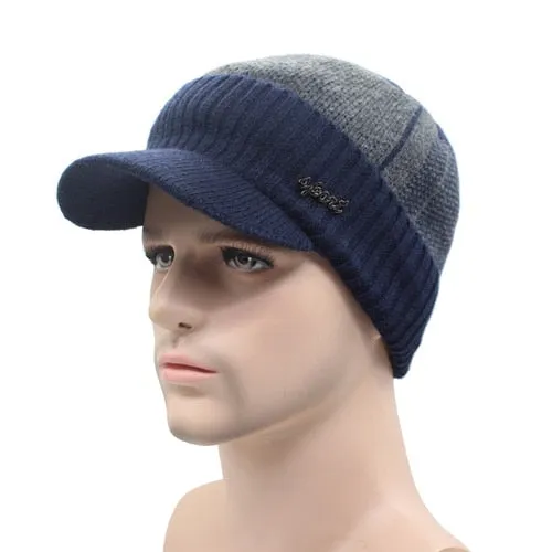 Men's Winter Beanie Hat or Neck Scarf Tube