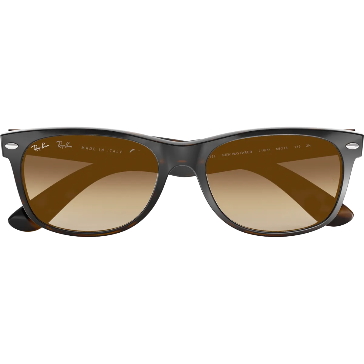 New Wayfarer L - Light Havana/Gradient Brown