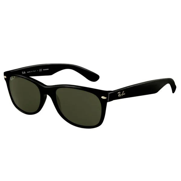 New Wayfarer - Matte Black/Green