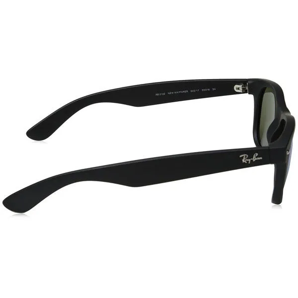 New Wayfarer - Rubber Black/Mirror Blue