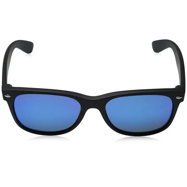 New Wayfarer - Rubber Black/Mirror Blue