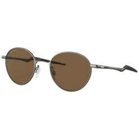 Oakley OO4146-0751 Men's OO4146 Terrigal Round Sunglasses, Satin Olive Prizm Bronze, 51 mm