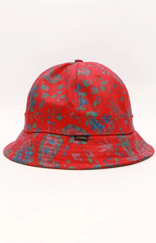 Obey Healer Twill Bucket Hat - Crimson