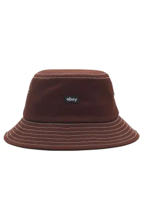 Obey Sepia Twill Bucket Hat