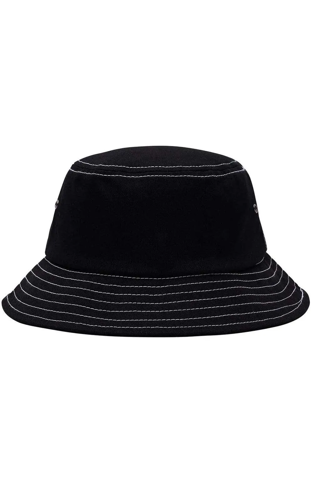 Obey Twill Bucket Hat - Black with Contrast Stitching