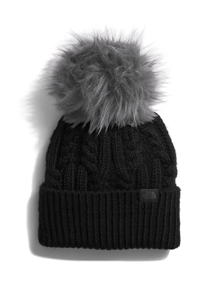 Oh Mega Fur Pom Beanie Black by The North Face