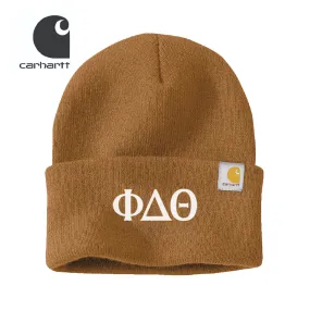 Phi Delt Brown Carhartt Beanie