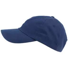 Plain Baseball Cap - Navy