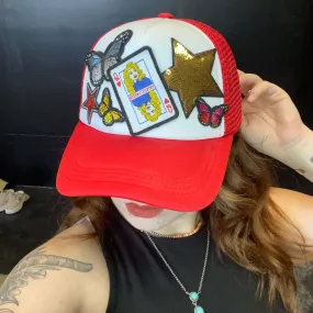 Queen Of The Butterflies Custom Trucker Hat