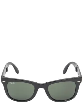 Ray-Ban   Folding matt Wayfarer classic sunglasses 