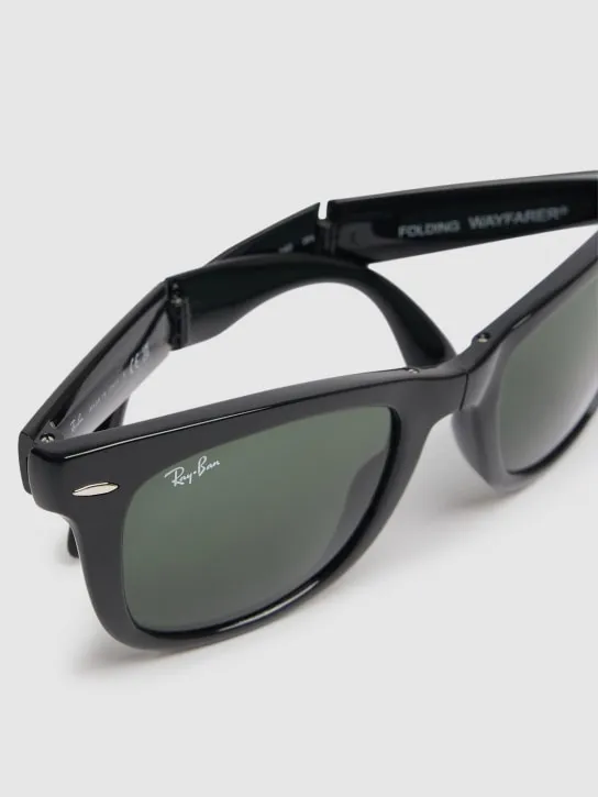 Ray-Ban   Folding matt Wayfarer classic sunglasses 