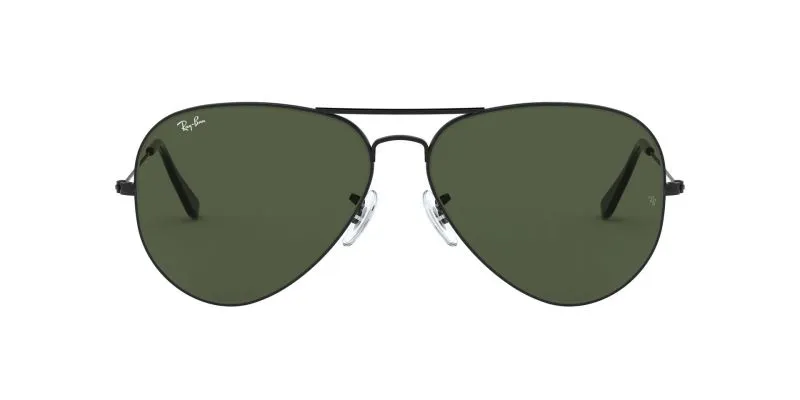 Ray-Ban Green Classic G-15 Aviator Large Sunglasses