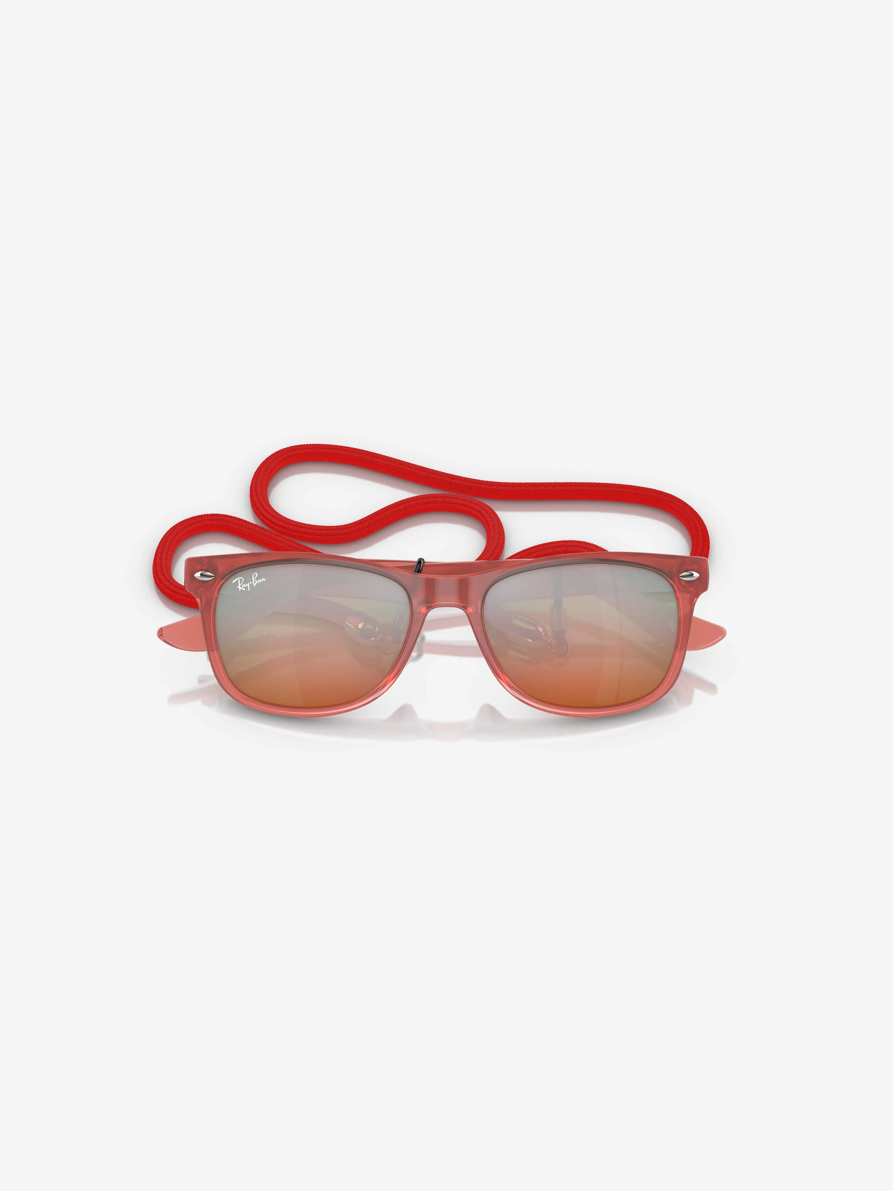 Ray-Ban Kids Wayfarer Sunglasses in Red