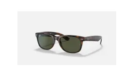 RAY-BAN NEW WAYFARER
TORTOISE/GREEN CLASSIC G-15 55 MM