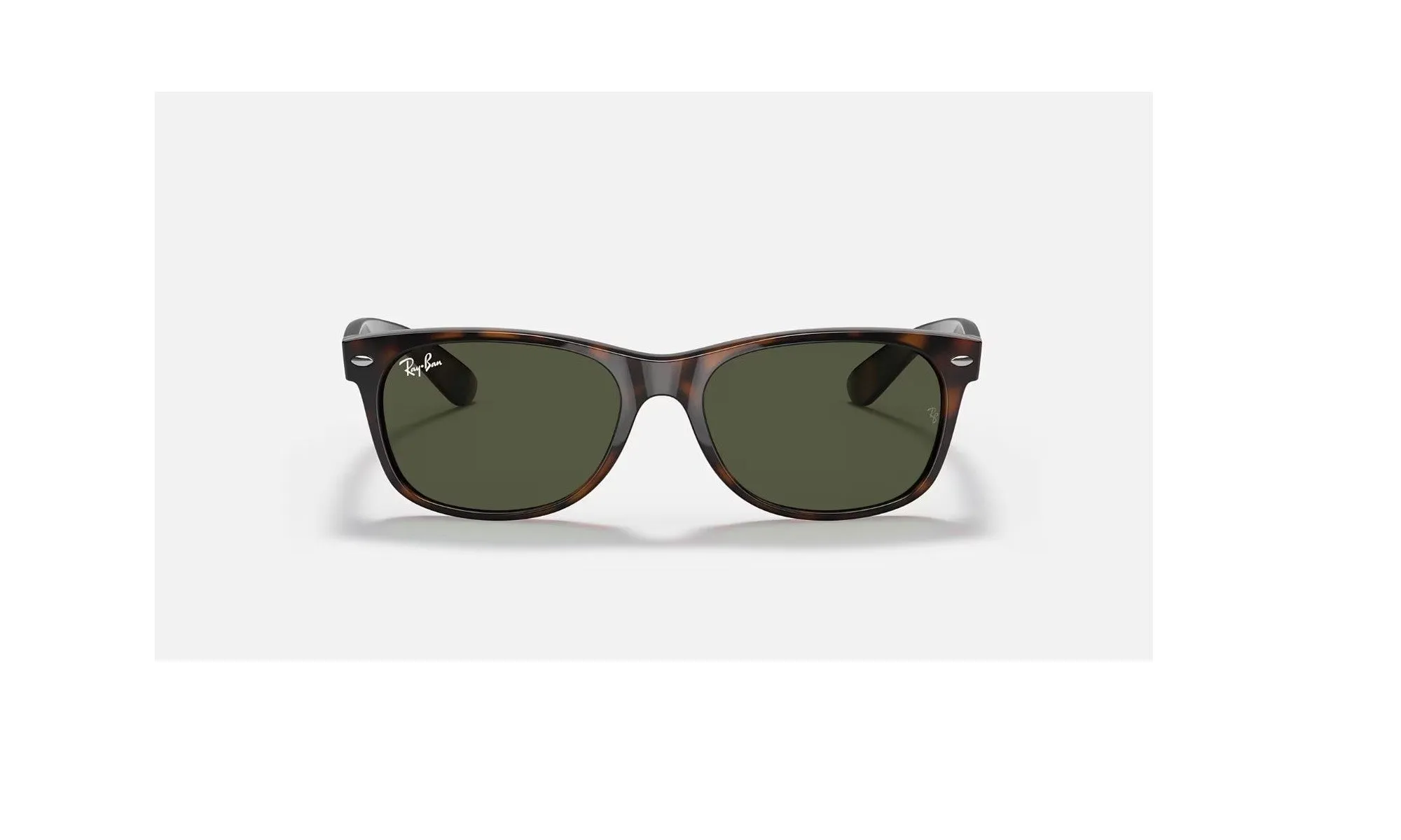 RAY-BAN NEW WAYFARER
TORTOISE/GREEN CLASSIC G-15 55 MM