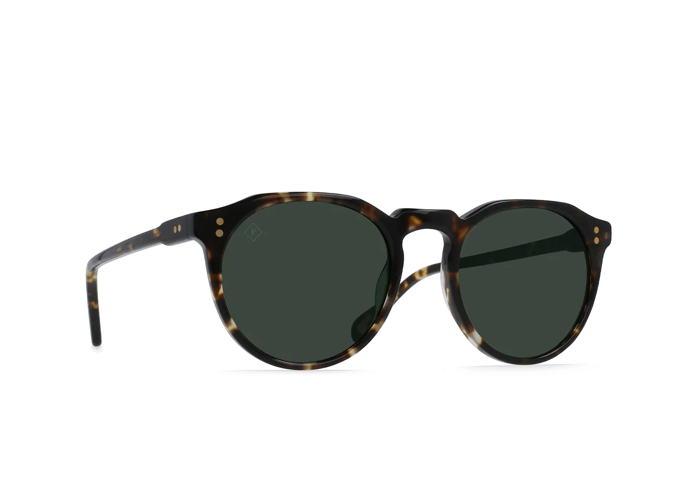 REMMY-Brindle Tortoise / Green Polarized