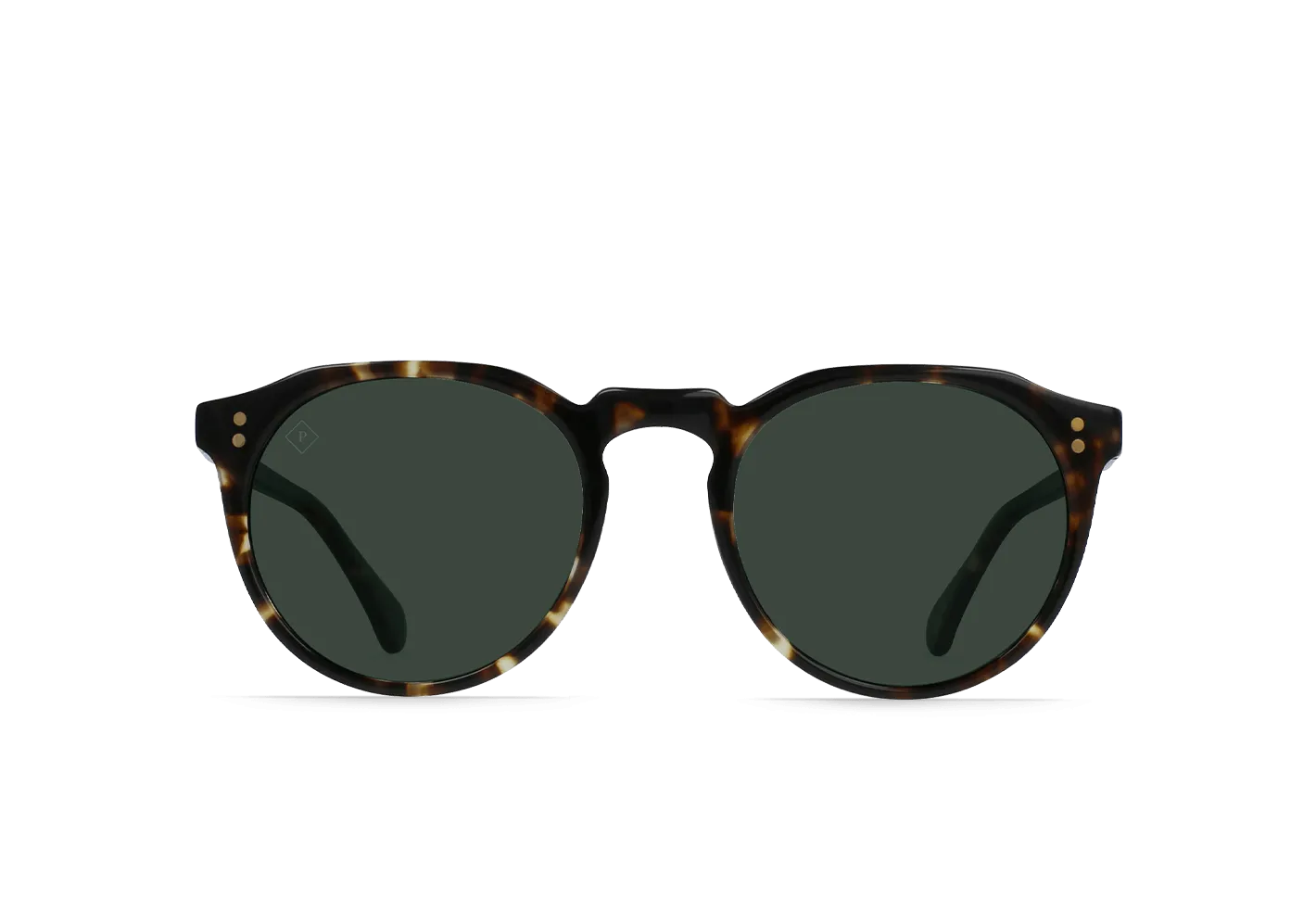 REMMY-Brindle Tortoise / Green Polarized