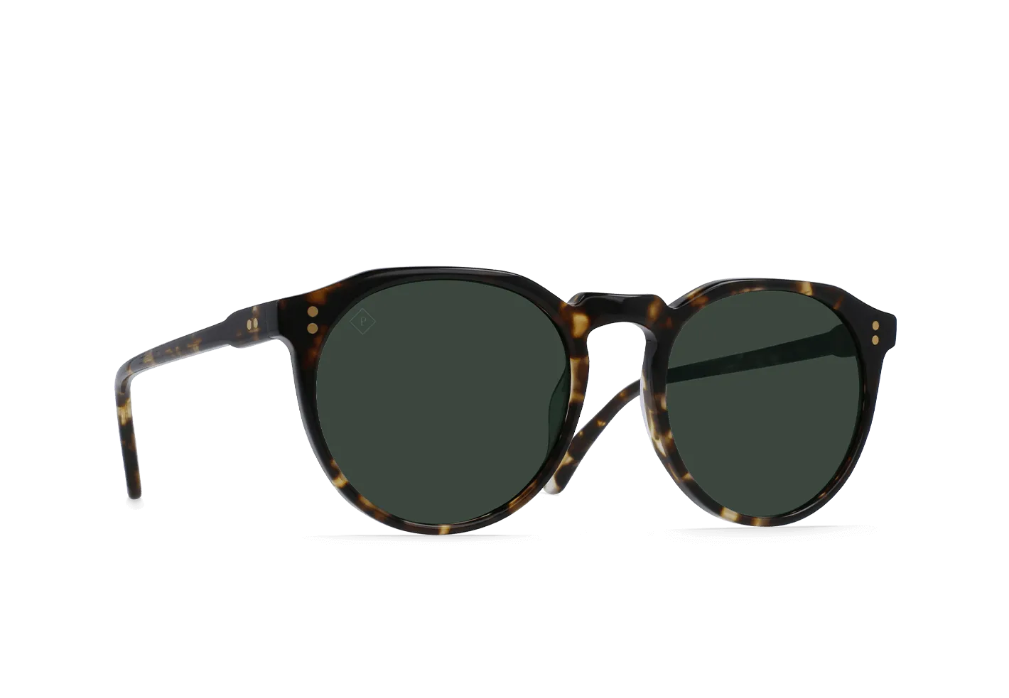 REMMY-Brindle Tortoise / Green Polarized