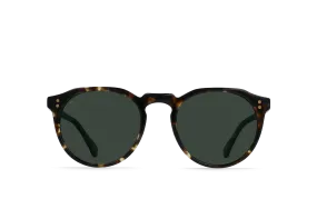 REMMY-Brindle Tortoise / Green Polarized