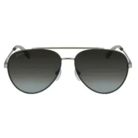 Salvatore Ferragamo Polarized Grey Gradient Aviator Sunglasses, 100% UV Protection