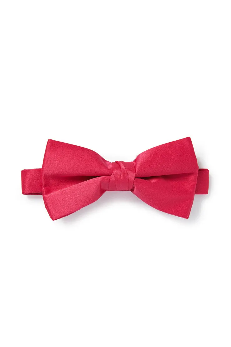 Satin Bow Tie - Fuchsia