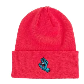 SC Screaming Hand Long Shoreman Beanie Fuji Red