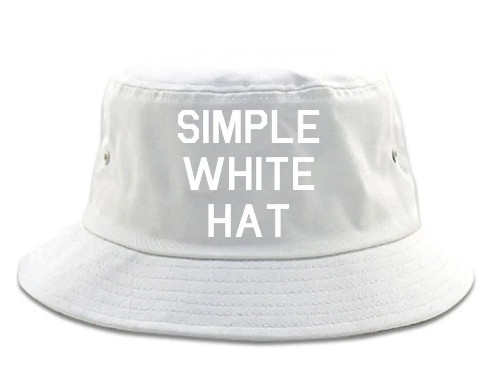 Simple Black Bucket Hat