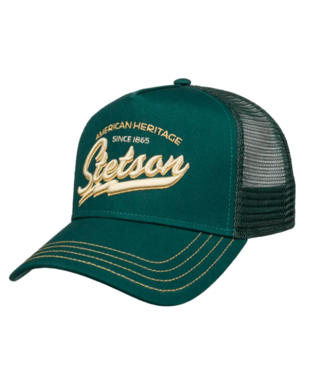 Stetson American Heritage Classic Dark Forest Trucker Cap