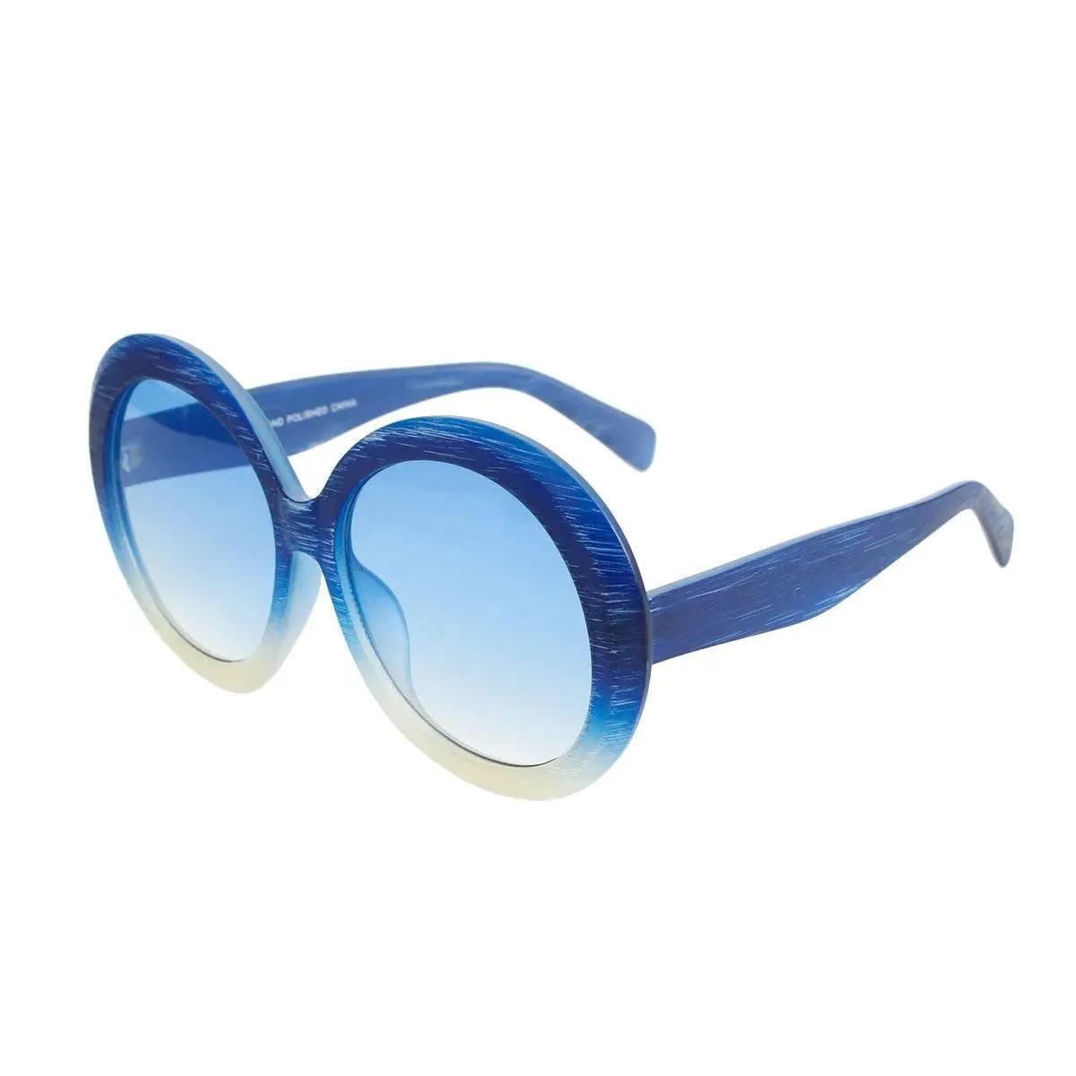 Sunglasses Women  Candy Color Blue Plastic