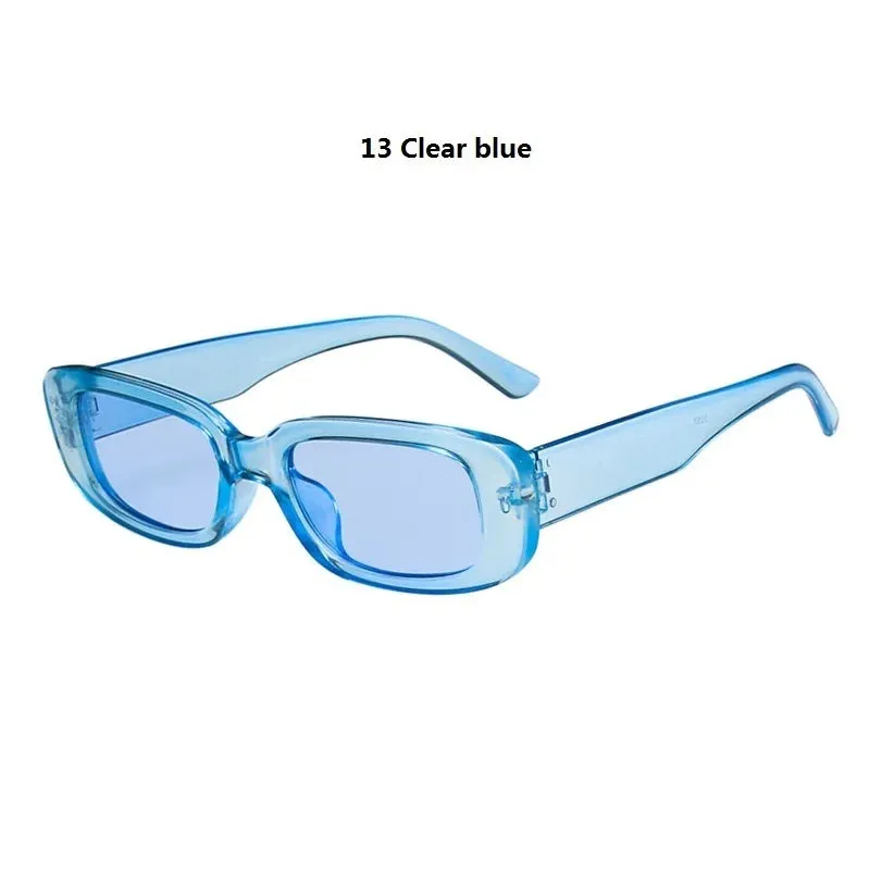 Vintege Square Small Sunglasses Women Men Rectangle Brand Designer Sun Glasses Female Shades For Oculos Lunette De Soleil Femm