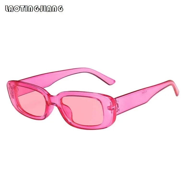 Vintege Square Small Sunglasses Women Men Rectangle Brand Designer Sun Glasses Female Shades For Oculos Lunette De Soleil Femm