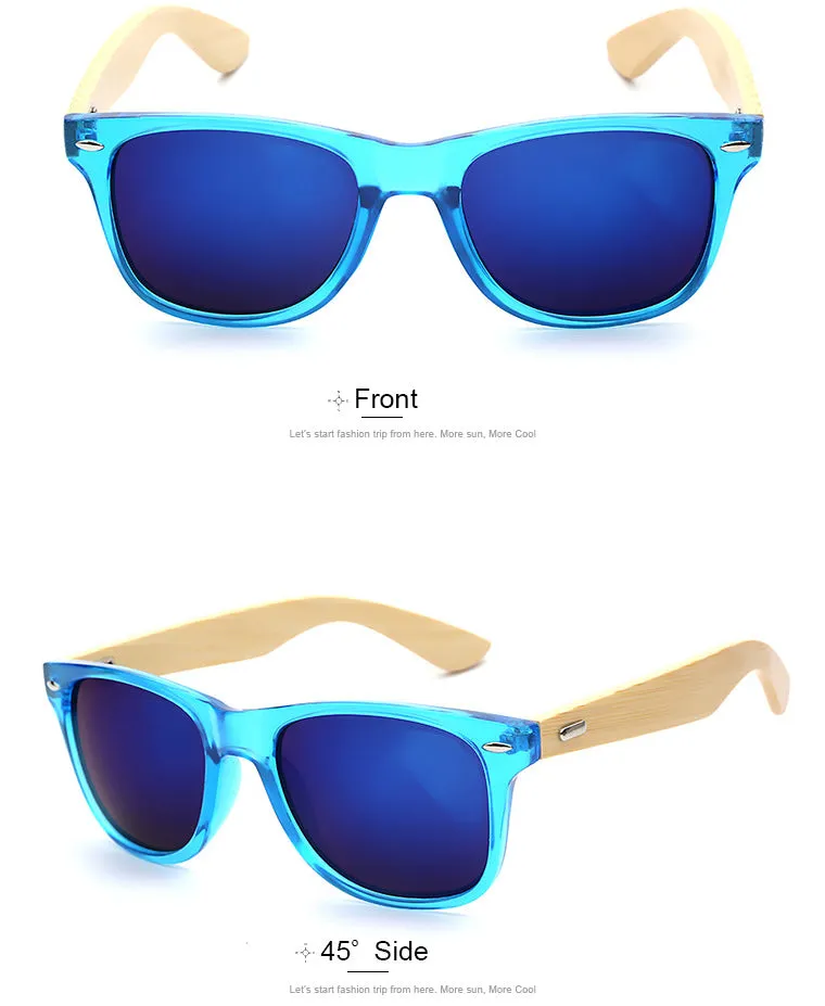 Wayfarer Wooden Sunglasses