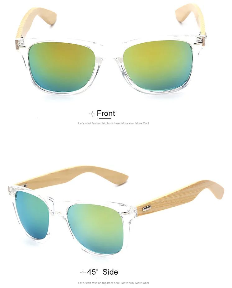 Wayfarer Wooden Sunglasses