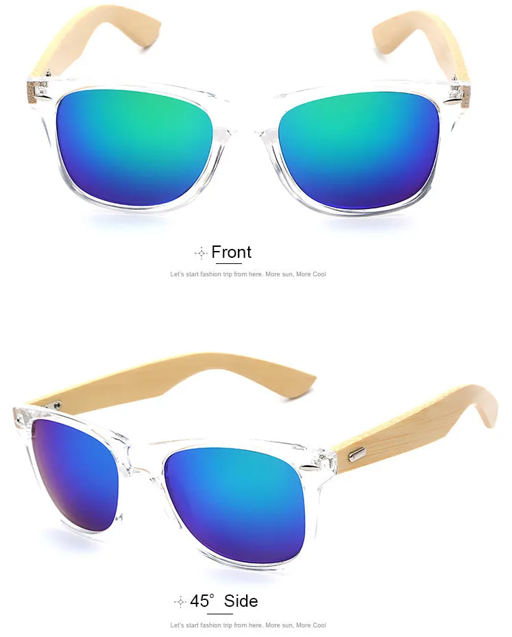 Wayfarer Wooden Sunglasses