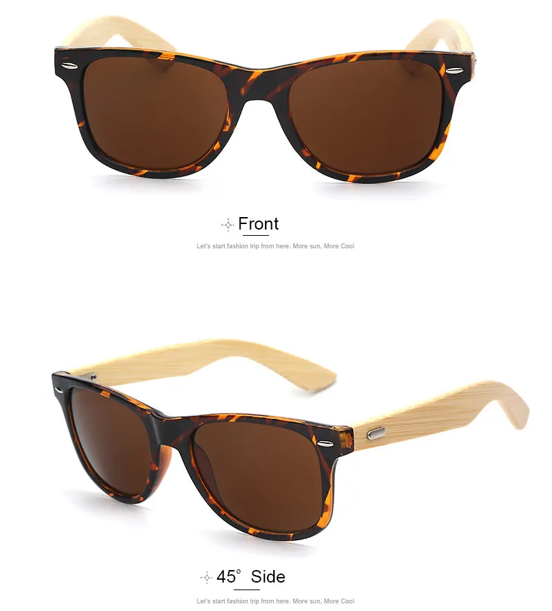 Wayfarer Wooden Sunglasses