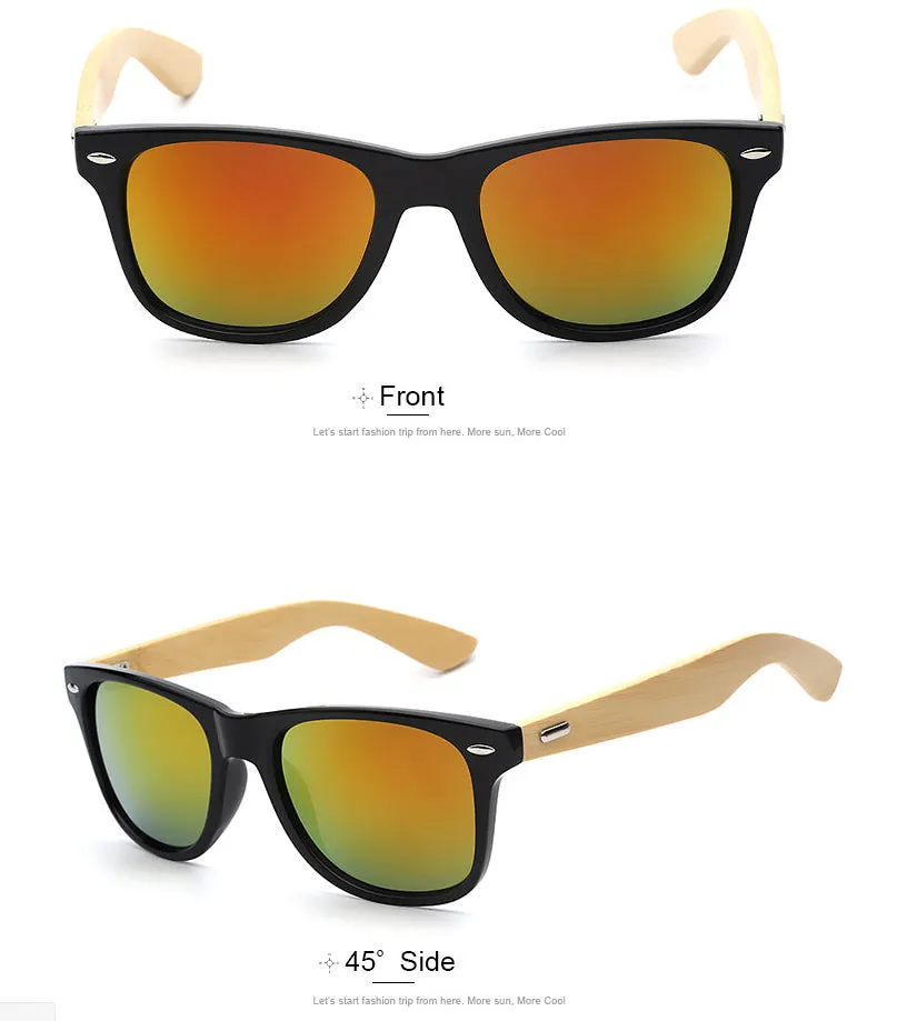 Wayfarer Wooden Sunglasses