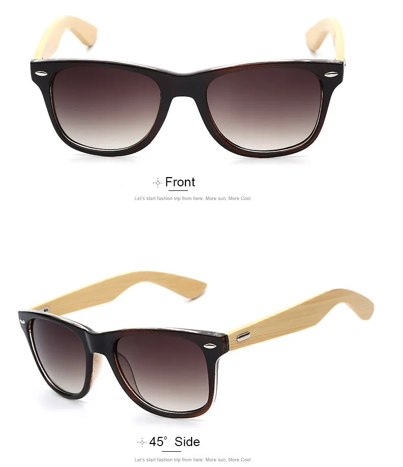 Wayfarer Wooden Sunglasses