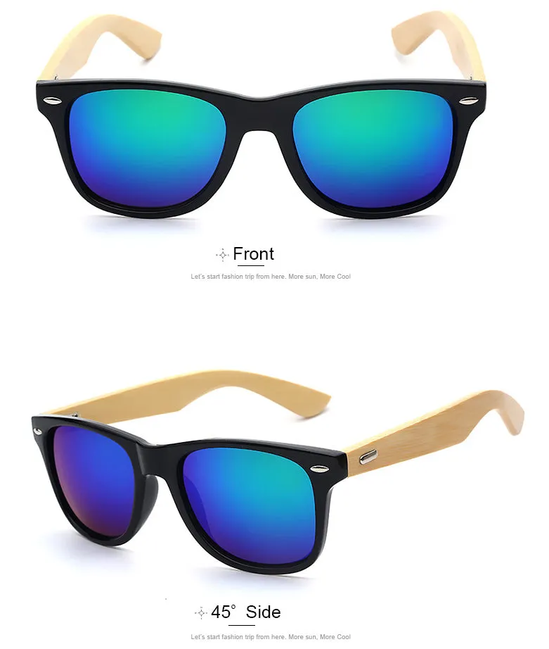 Wayfarer Wooden Sunglasses