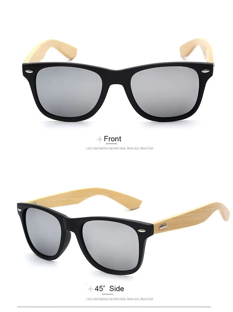 Wayfarer Wooden Sunglasses