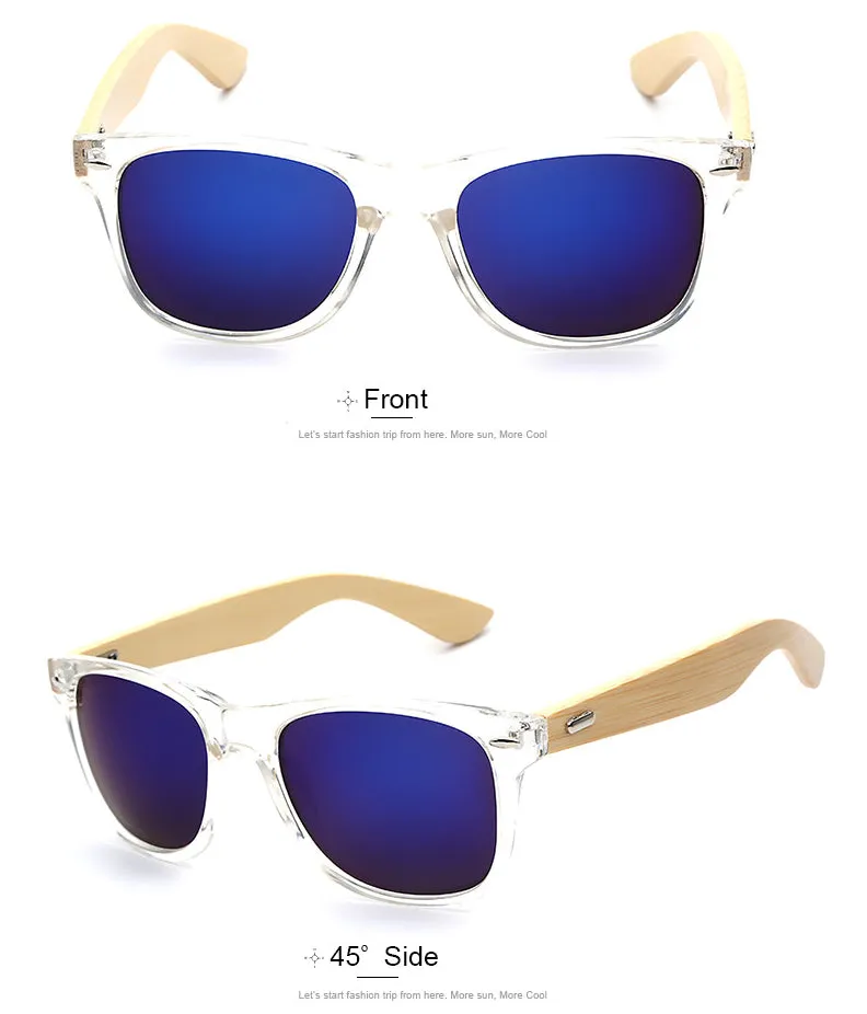 Wayfarer Wooden Sunglasses